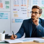 앤젤 투자와 벤처 캐피탈의 차이점 - **Prompt for Angel Investor:**
    "A cozy, sunlit startup office with a few scattered sketches and ...