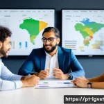 앤젤 투자로 인한 창업자 퇴출 사례 - A modern Brazilian startup office scene showing a diverse group of entrepreneurs and an angel invest...