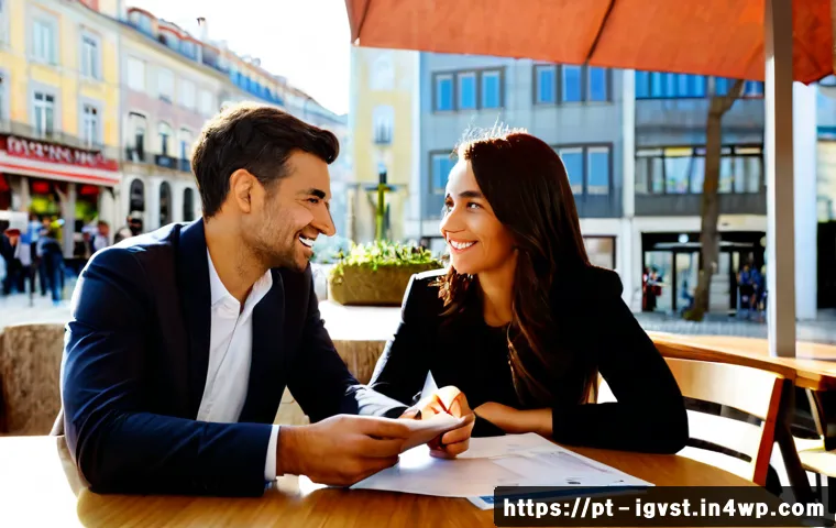 Home 17 앤젤 투자의 장점과 단점 분석 - Photorealistic editorial scene of a Portuguese-speaking startup founder in Lisbon presenting a simpl...